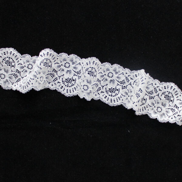 Bridal French Lace Narrow Stretch 6.0 CM Elastic Lace Trim