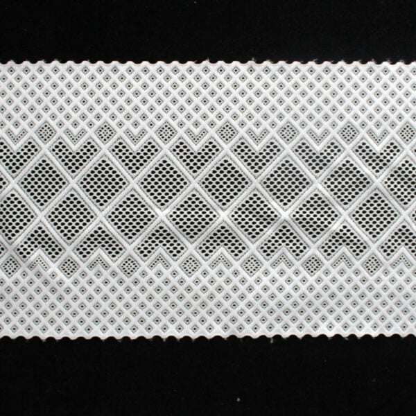 Soft Wide White Lace Fabric Sewing Lace Trim Elastic Elastic Lace - Image 2