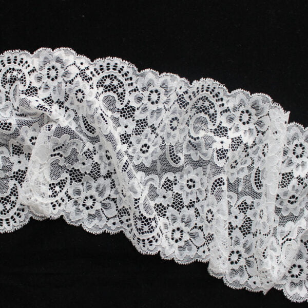 Elastic Lace Trim French Lace Trim Elastic Lace Trimming Border For Lingerie - Image 2