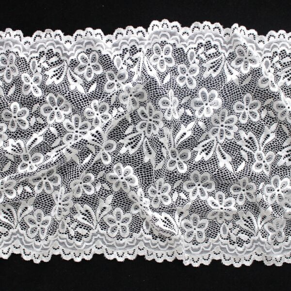 Nylon Spandex Elastic Lace Fabric For Bra Fashion Design Lace Trim - Image 4